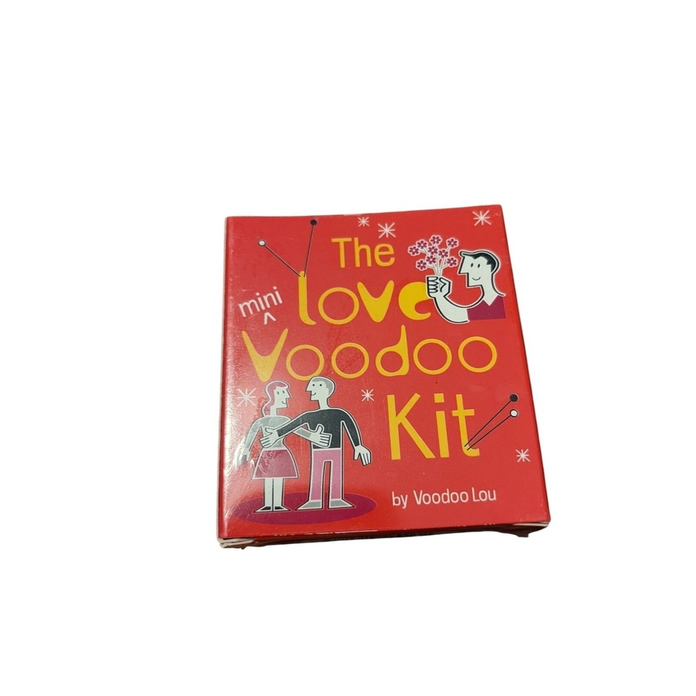 Running Press The Mini Love Voodoo Kit Red Novelty Gift NIB Retro Kitsch